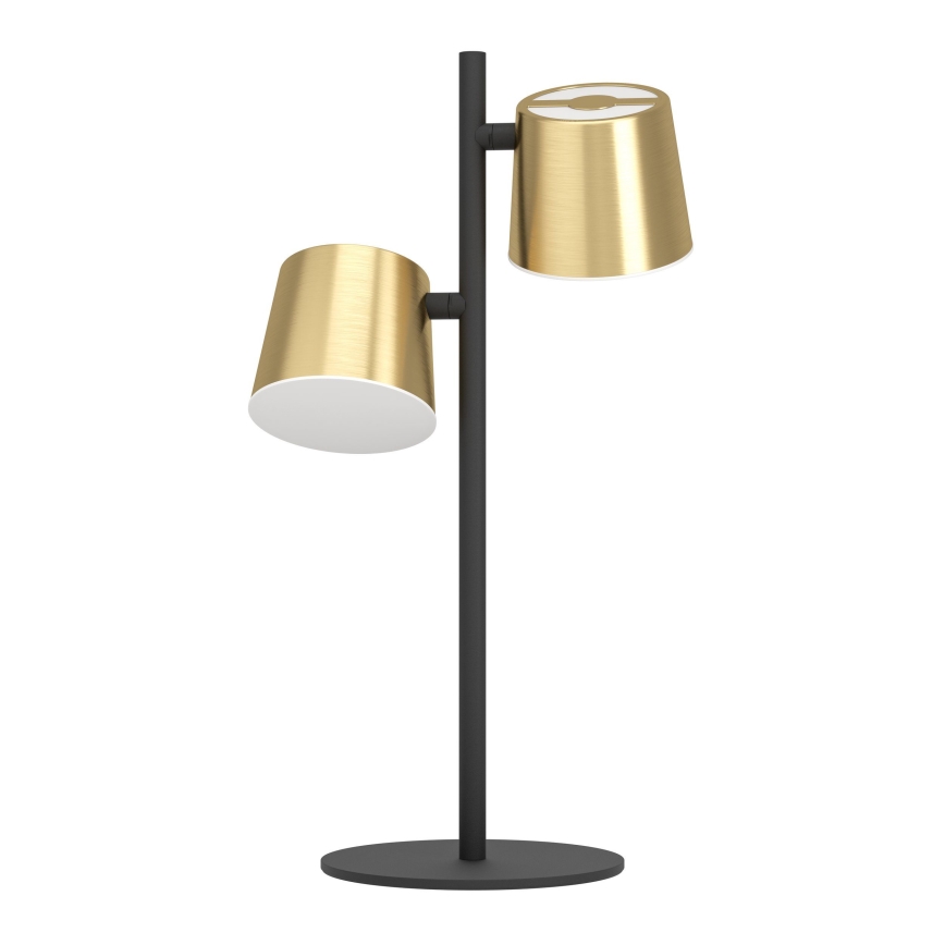 Eglo - Lampada da tavolo LED 2xGU10/4,6W/230V 3000K oro