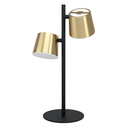 Eglo - LED-Tischleuchte 2xGU10/4,6W/230V 3000K golden