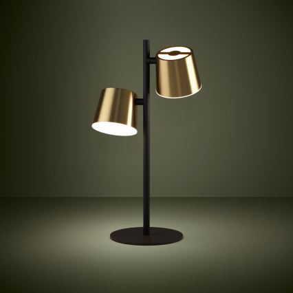 Eglo - LED-Tischleuchte 2xGU10/4,6W/230V 3000K golden