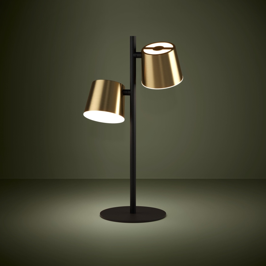 Eglo - LED-Tischleuchte 2xGU10/4,6W/230V 3000K golden