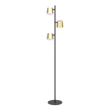 Eglo - Lampada LED da terra 3xGU10/4,6W/230V 3000K oro