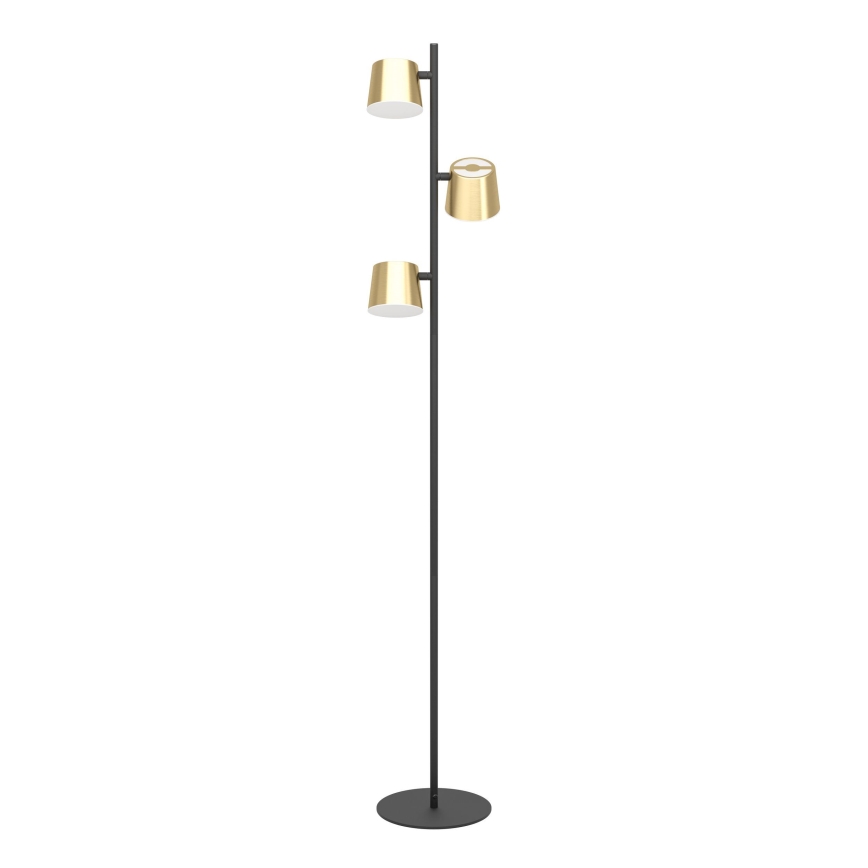 Eglo - Lampada LED da terra 3xGU10/4,6W/230V 3000K oro