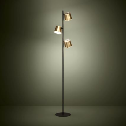 Eglo - Lampada LED da terra 3xGU10/4,6W/230V 3000K oro