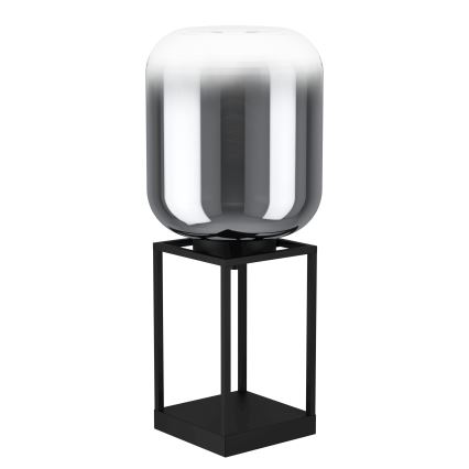 Eglo - Lampe de table 1xE27/40W/230V fumé