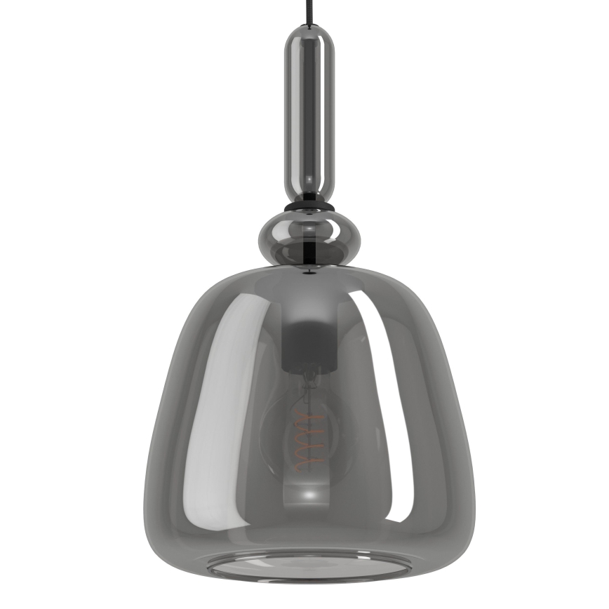 Eglo - Lampadario a sospensione con filo 1xE27/40W/230V fumé