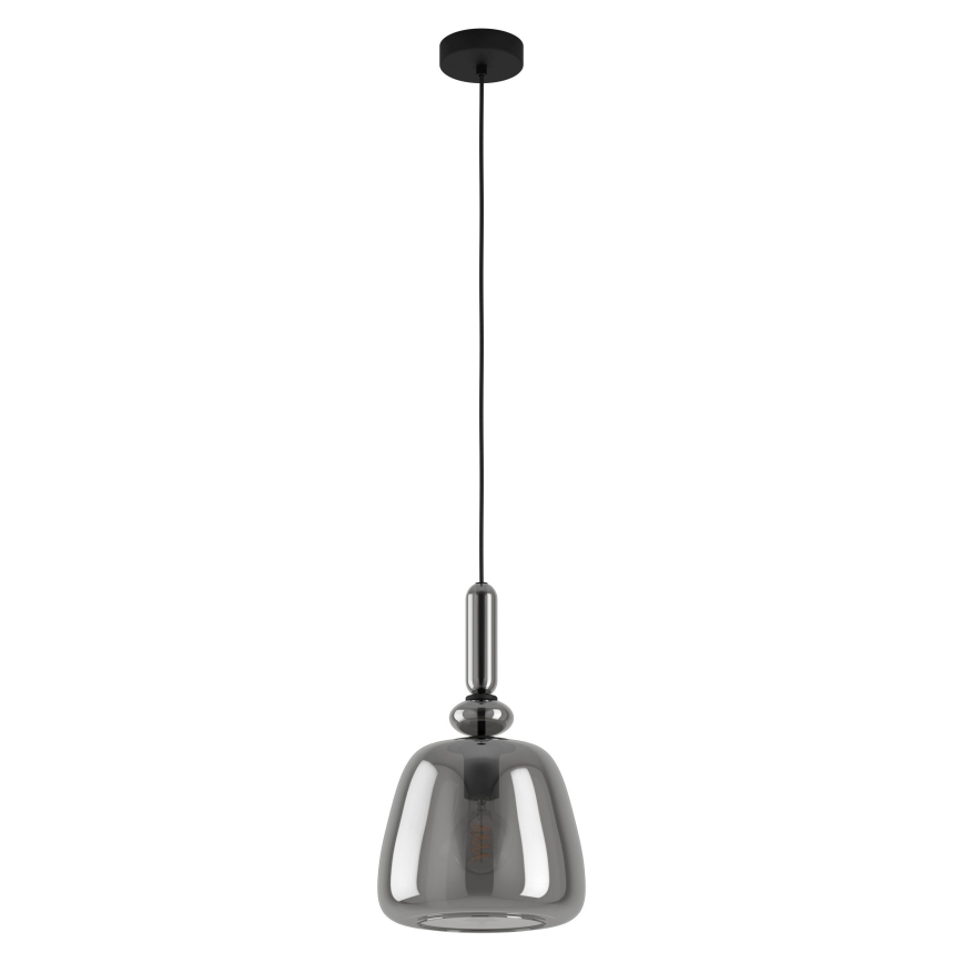 Eglo - Suspension filaire 1xE27/40W/230V fumé