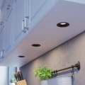 Eglo - 3er-Set dimmbare LED-Einbauleuchten LED/4,8W/230V Ø 8,8 cm schwarz