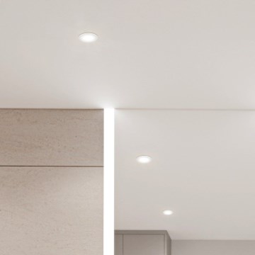 Eglo - 3er-Set LED-Einbaustrahler für Badezimmer, 1x GU10/4,5 W/230 V, IP44, weiß