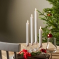 Eglo 410026 - LOT 4x Bougie FLAMME LED/1xAAA blanc