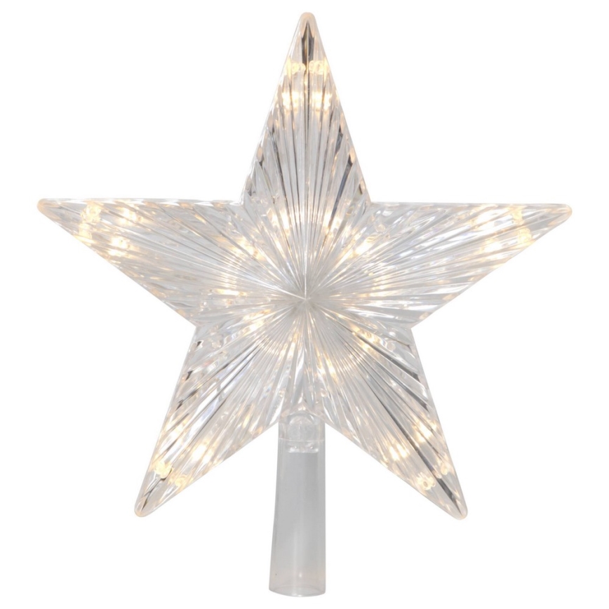 Eglo - Stella di Natale LED 10xLED/0,06W/2xAA