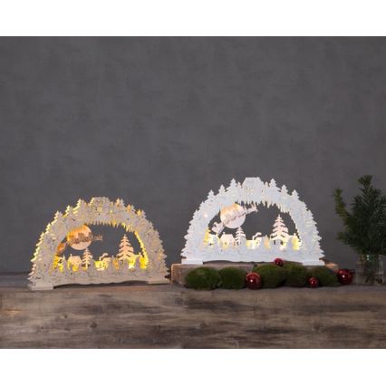 Eglo - Decorazione natalizia LED 10xLED/0,064W/3xAA