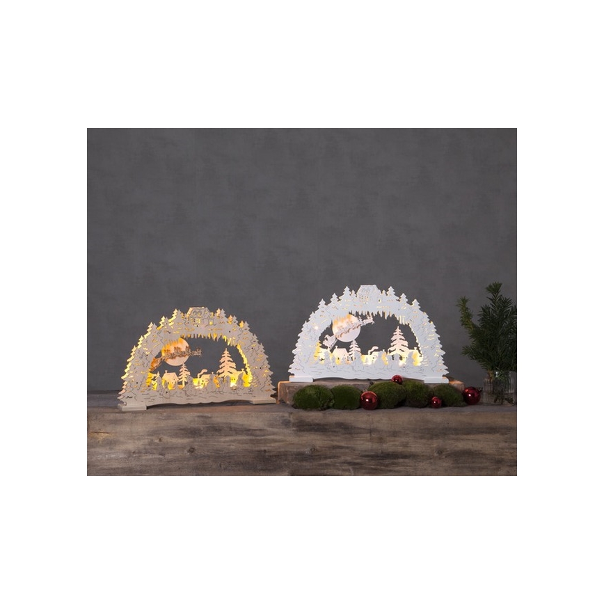 Eglo - Decorazione natalizia LED 10xLED/0,064W/3xAA