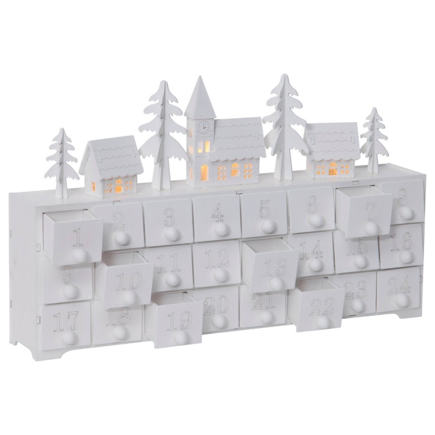 Eglo - Décoration de noël 4xLED/0,03W/2xAA