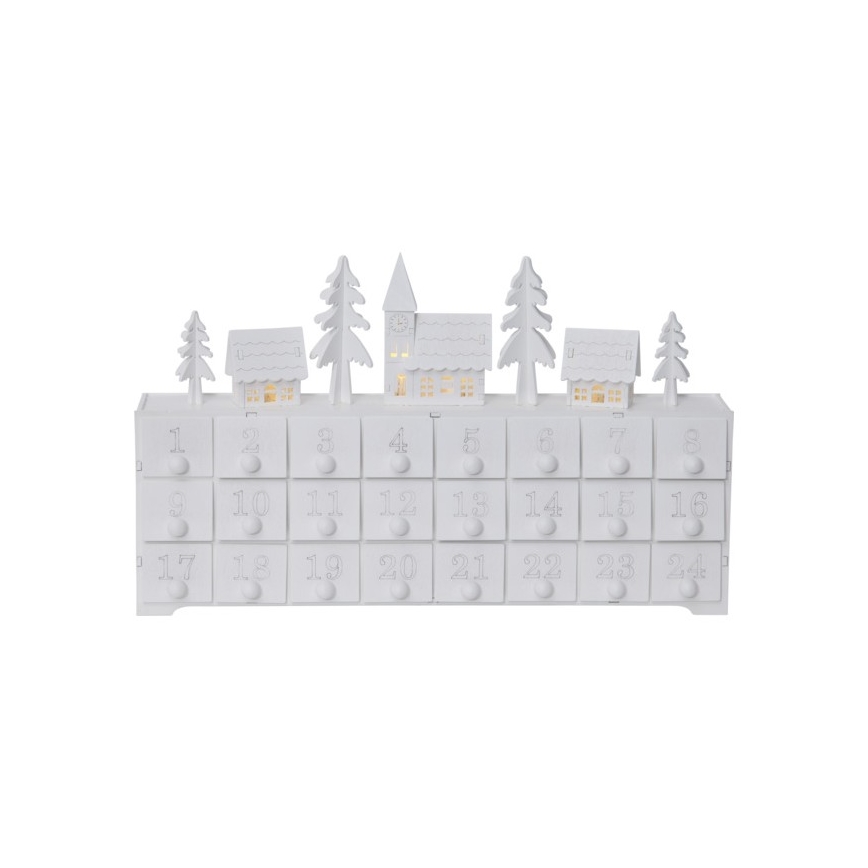 Eglo - Décoration de noël 4xLED/0,03W/2xAA