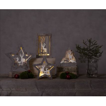 Eglo - Decorazione LED di Natale 10xLED/0,03W/2xAAA