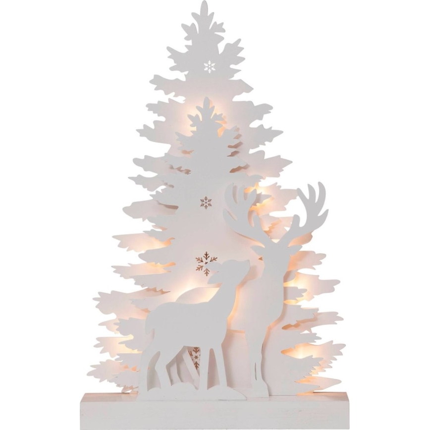 Eglo 410417 - LED Weihnachtsdekoration FAUNA 10xLED/0,03W/2xAA