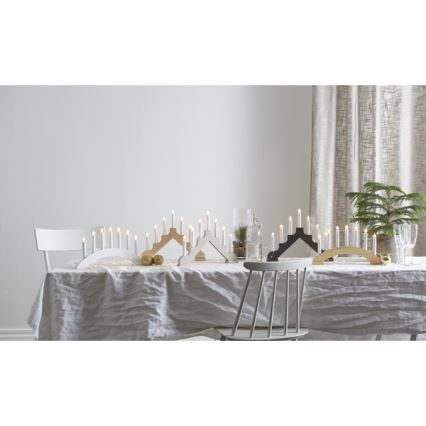 Eglo - Candelabro natalizio 7xE10/3W/230V 22x29 cm