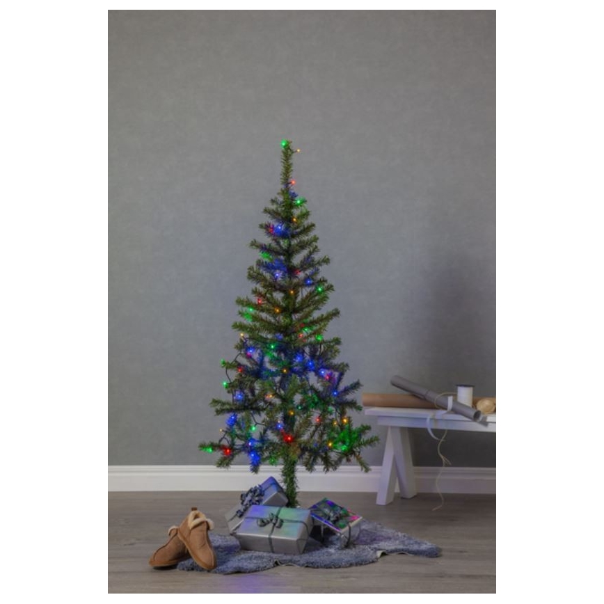 Eglo - Catena luminosa di Natale per esterni a LED 80xLED 8m IP44 multicolore