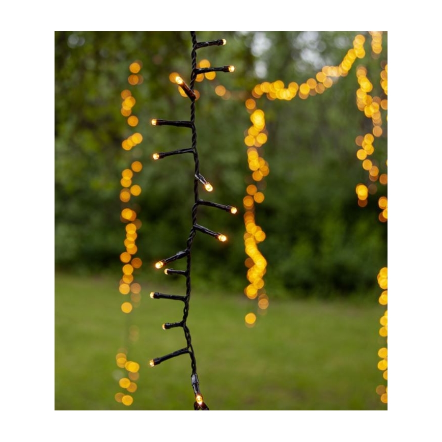 Eglo  - Guirlande de Noël extérieure LED 800xLED 21m IP44 blanc chaud