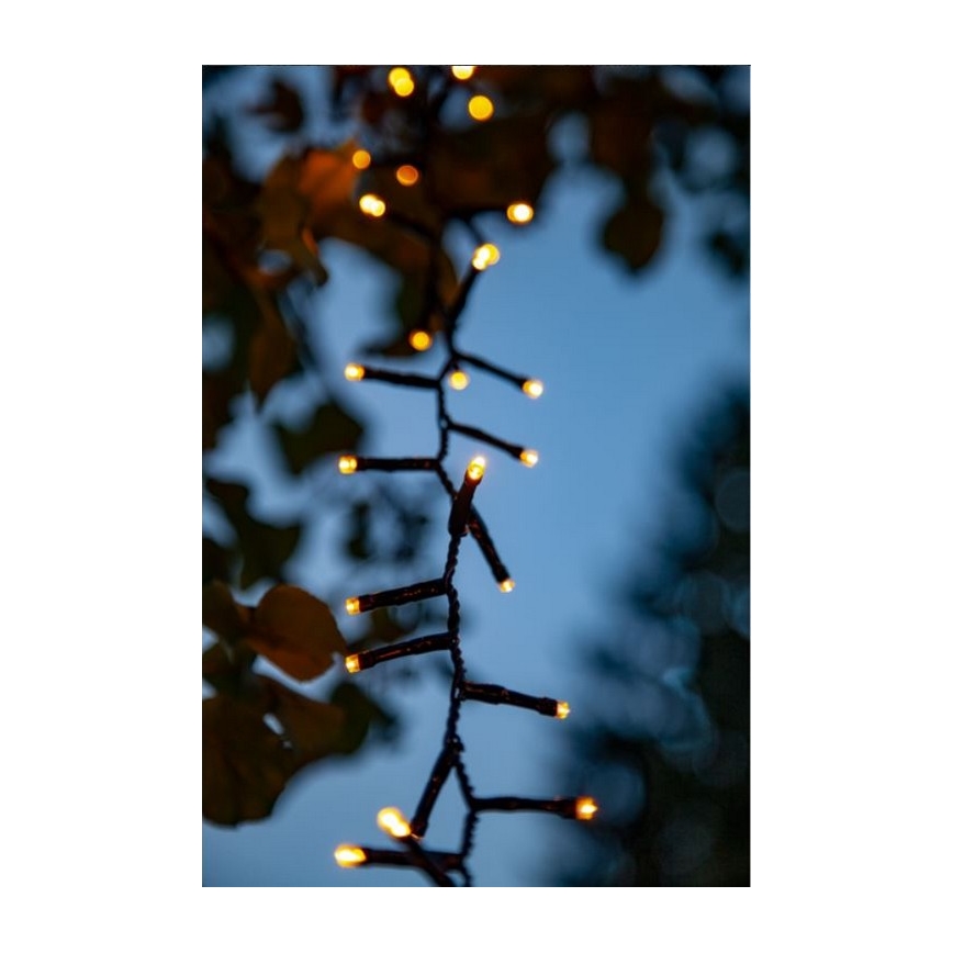 Eglo - LED-Outdoor-Weihnachtskette 800xLED 21m IP44 warmweiß