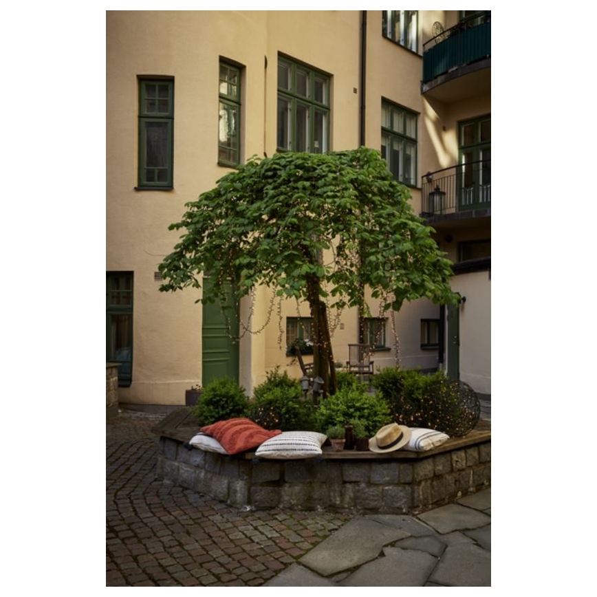 Eglo - Guirlande lumineuse de Noël extérieure 1200xLED 29m IP44 blanc chaud