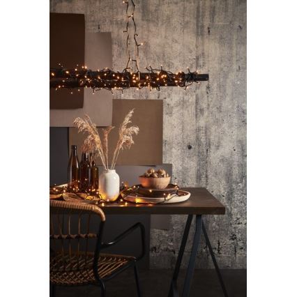 Eglo - LED-Weihnachtslichterkette für den Außenbereich 180xLED 17,6m IP44 warmweiβ