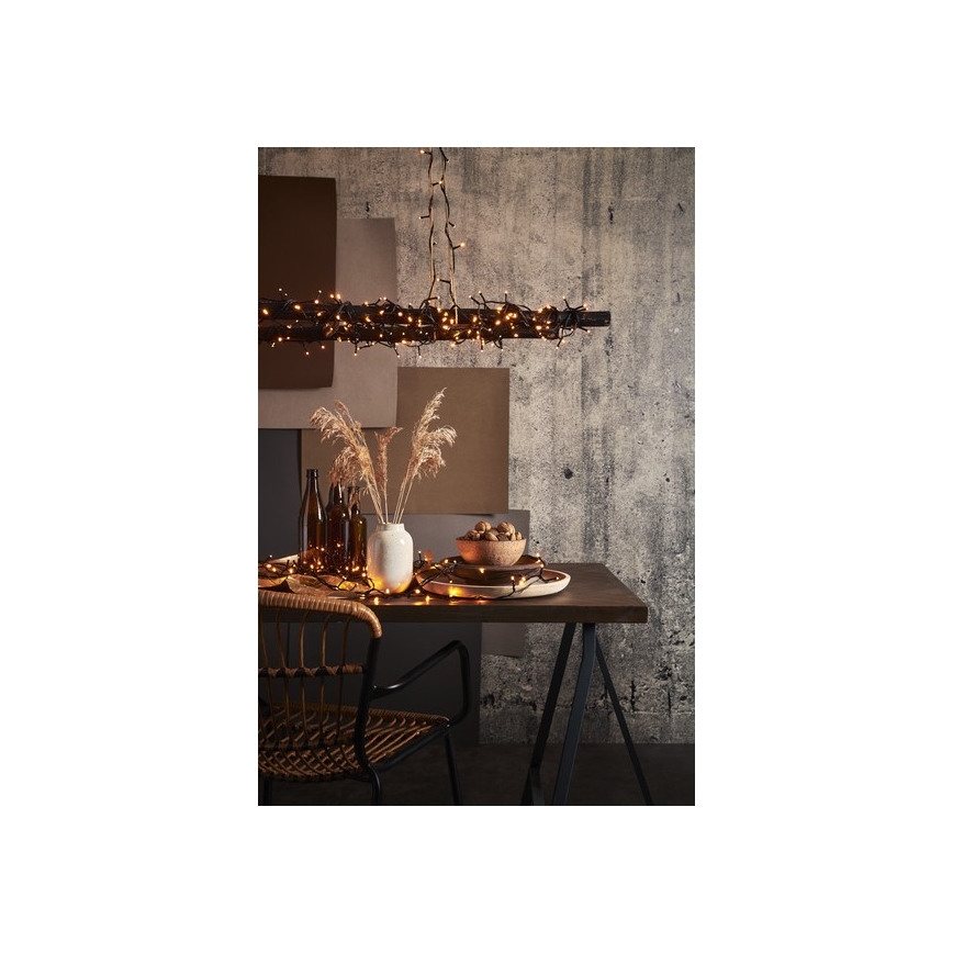Eglo - LED-Weihnachtslichterkette für den Außenbereich 180xLED 17,6m IP44 warmweiβ