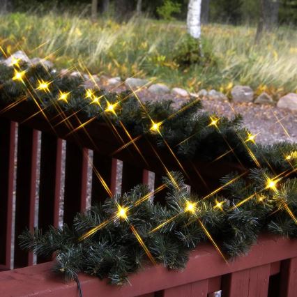 Eglo - Decorazione natalizia LED per esterni GHIRLANDA 30xLED/0,064W/3/230V 2,7m IP44