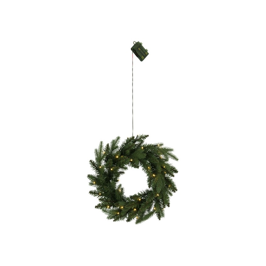 Eglo -LED Ghirlanda di Natale da esterno con sensore 30xLED/0,064W/3xAA IP44