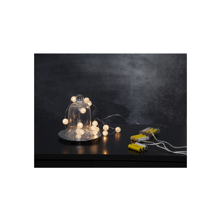 Eglo - LED-Weihnachtskette 15xLED/1,4m