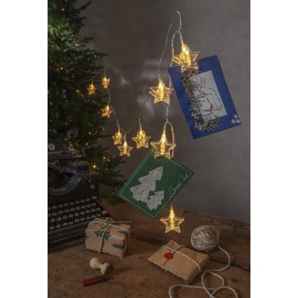 Eglo - LED-Lichterkette 10x LED 2,1 m warmweiß