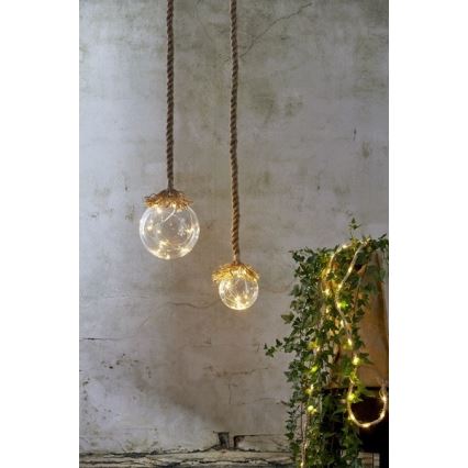 Eglo - Decorazione LED natalizia 15xLED/0,06W/3xAA