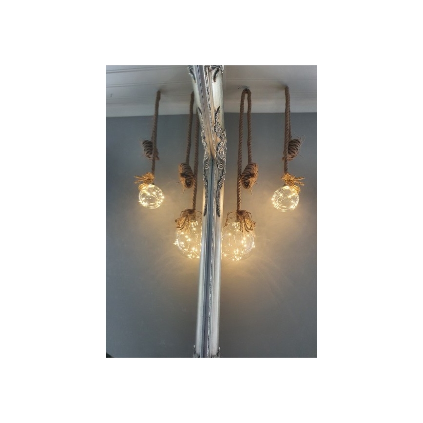 Eglo - Decorazione LED natalizia 15xLED/0,06W/3xAA