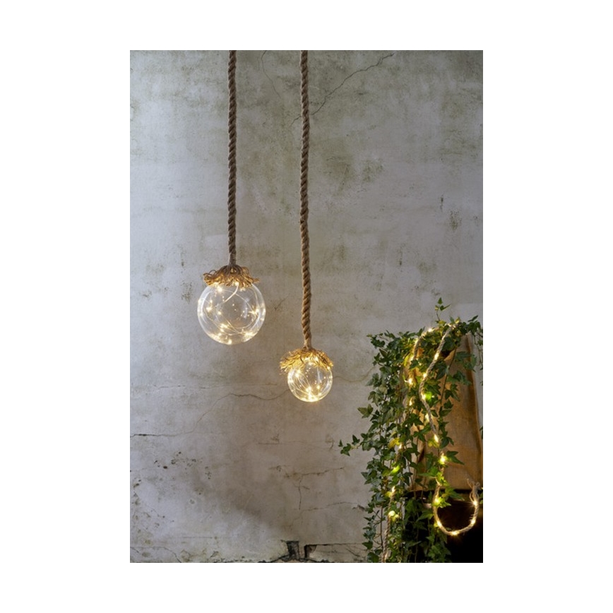 Eglo - Decorazione natalizia LED 15xLED/0,06W/3xAA