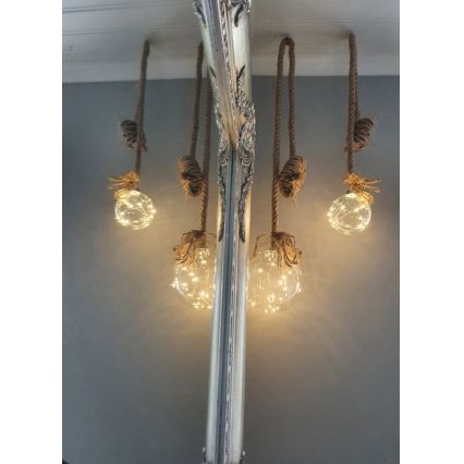 Eglo - Decorazione natalizia LED 15xLED/0,06W/3xAA
