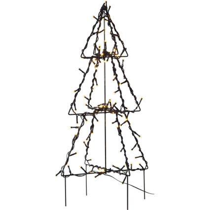Eglo 411163 - LED-Weihnachtsdekoration für den Außenbereich FOLDY 90xLED/0,006W/31V 50 cm IP44 warmweiβ