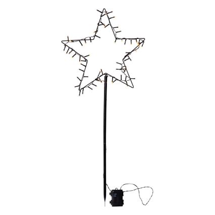 Eglo - Decorazione natalizia a LED per esterno LED/4xAA IP44 stella