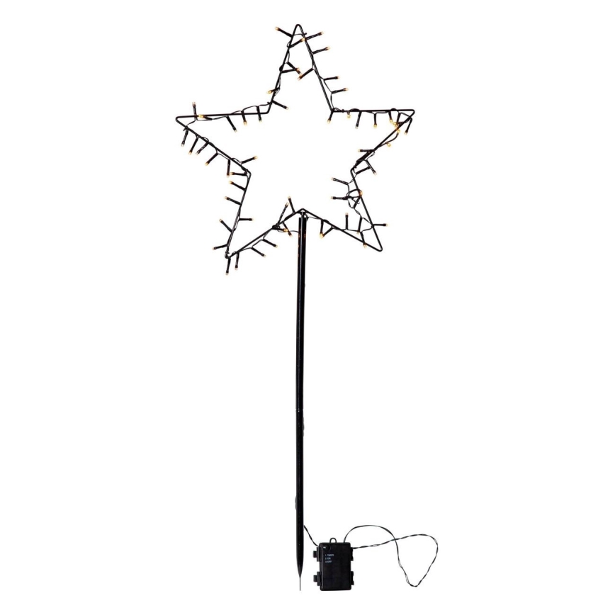 Eglo - Decorazione natalizia a LED per esterno LED/4xAA IP44 stella