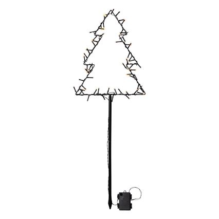 Eglo - Decorazione natalizia a LED per esterno LED/4xAA IP44 albero