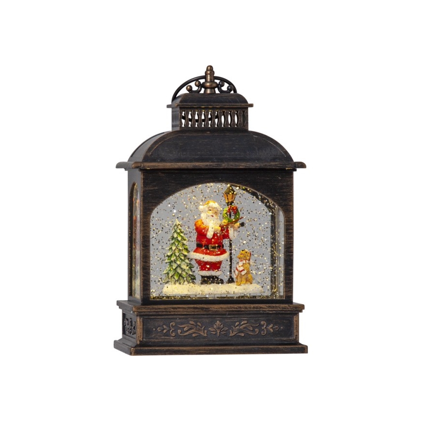 Eglo - Décoration de noël 1xLED/0,064W/3xAA marron