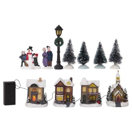 Eglo - Décoration de noël 4xLED/0,064W/2xAA