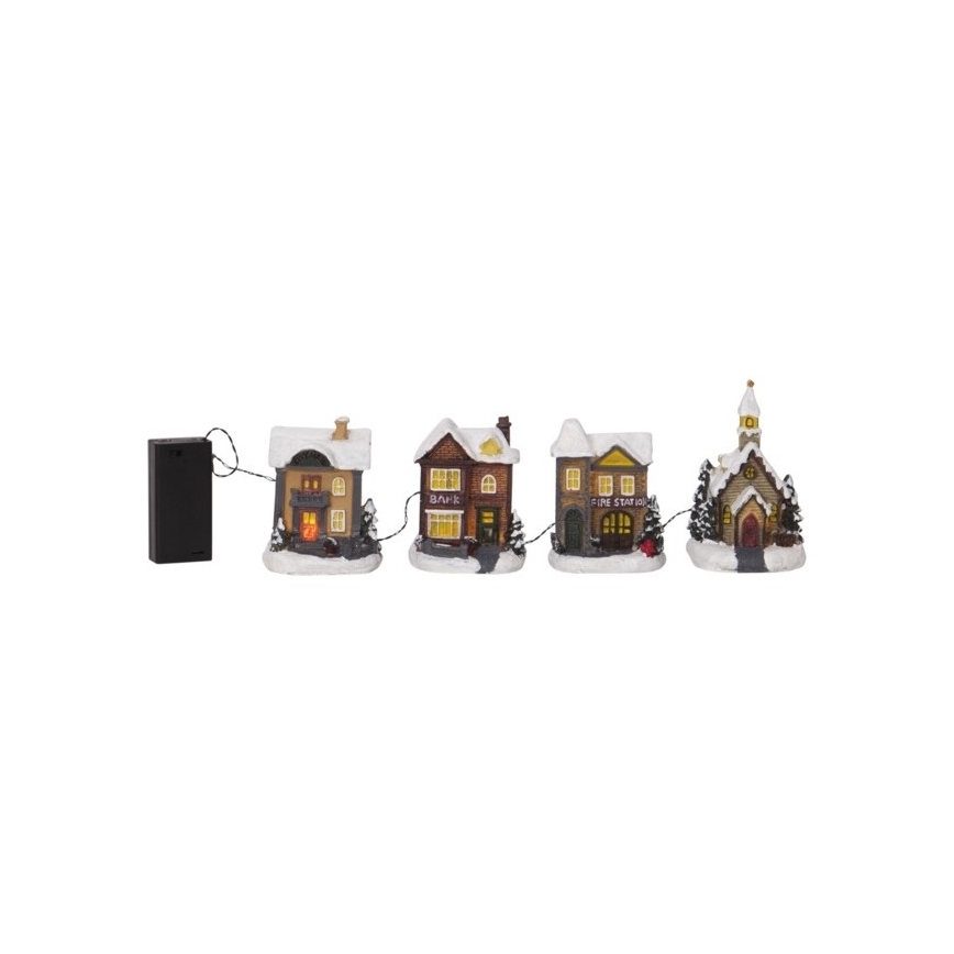 Eglo - Decorazione LED di Natale 4xLED/0,064W/2xAA