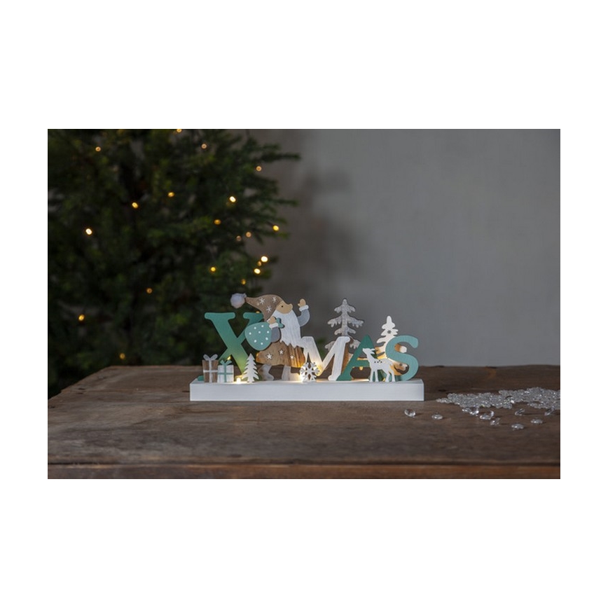 Eglo - Decorazione natalizia LED 3xLED/0,12W/2xAA