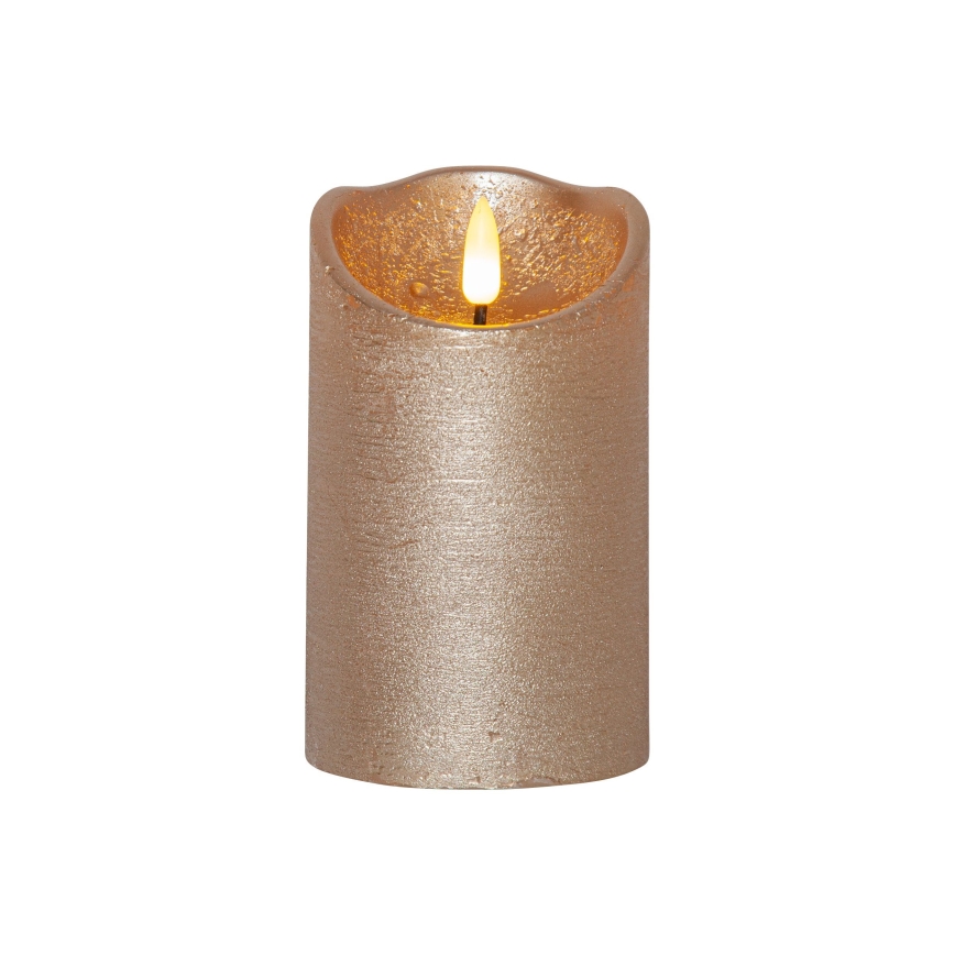 Eglo 411499 - Bougie LED FLAMME RUSTIC LED/2xAA dorée