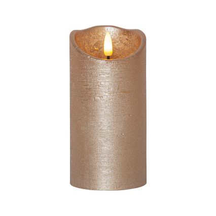 Eglo 411501 - Décoration de Noël LED FLAME LED/0,03W/2xAA dorée