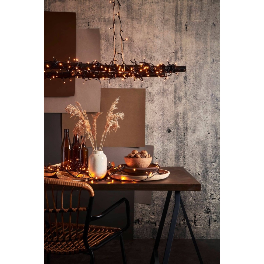 Eglo 411515 - Guirlande LED de Noël pour extérieur 360xLED/30m IP44 blanc chaud