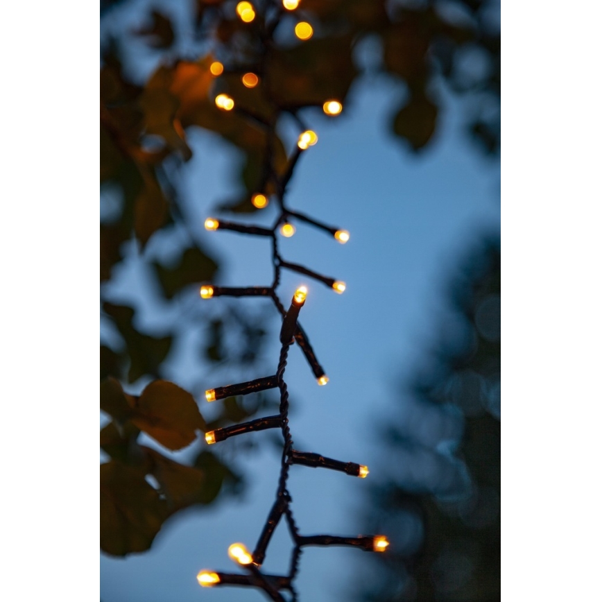 Eglo - guirlande lumineuse LED d'extérieur 1200xLED 29m IP44 blanc chaud
