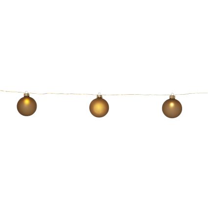 Eglo 411557 - guirlande lumineuse BLISS 22xLED/3xAA 2,6 m blanc chaud