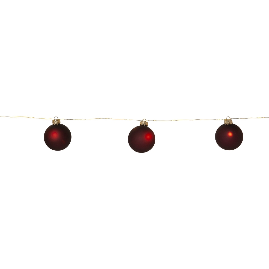 Eglo 411559 - Lichterkette BLISS 22xLED/3xAA 2,6 m warmweiß