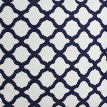 Eglo - Cuscino decorativo 45x45 cm bianco/blu